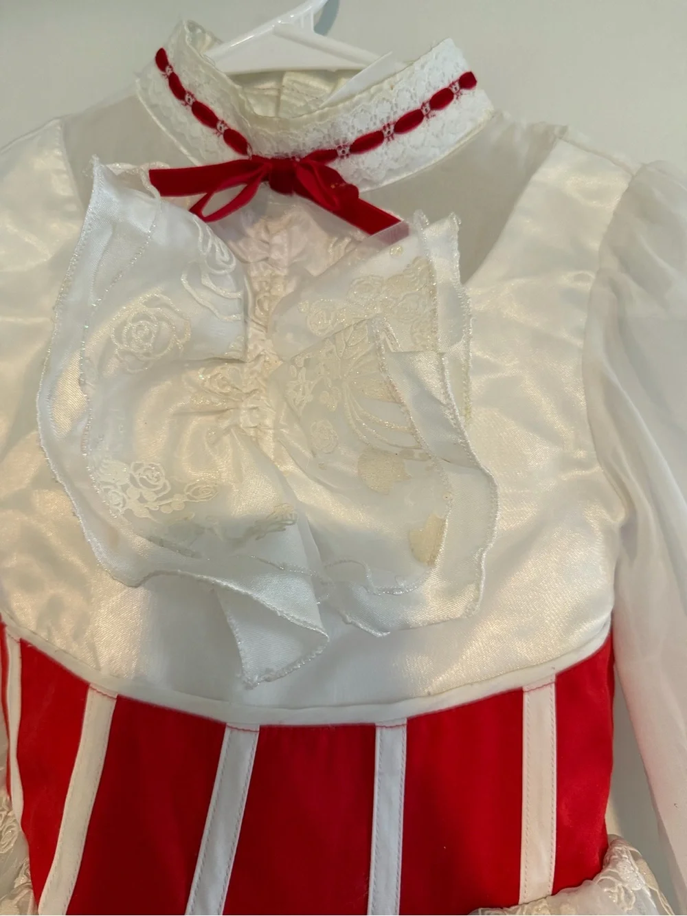 Disney Mary Poppins Deluxe Costume Girls Size 5/6